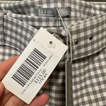 ILTM Gingham Pant Size M Black Size M Photo 4