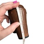 Dansko  Francine Womens Leather Wedge Clogs Heeled Shoes Slip On Brown Size 40 Photo 13