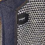 Castleberry Black & White Tweed Knit Open Front Vintage Cardigan Sweater 12 Photo 2