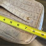 Giorgio Armani  Faux Croc Train Case Travel Bag Makeup Cosmetic Cream Zip Around Photo 8