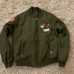 Kendall + Kylie  bomber jacket size small Photo 0