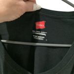 Hanes  Women's Black Long Sleeve Top Photo 2