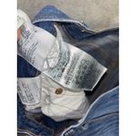 Levi's Shorts Womens 31 501 Button Fly Cut Off Distressed Denim Shortie Photo 4