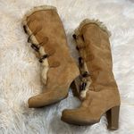Vintage Genuine leather boots Tan Size 5.5 Photo 0