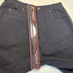 Vintage Penny Lane Jeans Short Bermuda High waist Retro Y2K 90s Black Short 14. Photo 10