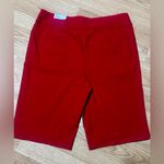 kim rogers  NWT Red Women's 8 Bermudas slimming stretch tummy control Photo 6