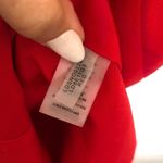 Karl Lagerfeld Red  Paris 3/4 Flutter Sleeve Sheath Dress Size 4 Photo 7