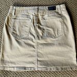 Earl Jean Women’s Khaki Denim Jean Mini Skirt Photo 5