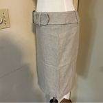 Cucux Belted Pencil Skirt Made in Japan Gray Photo 4