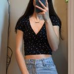 Brandy Melville Floral Crop Top Photo 0