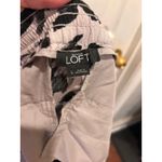 Ann Taylor LOFT Womens Pants Size L Leopard Print Animal Print Casual Gray Size L Photo 6