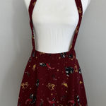 Fantastic Beasts The Secrets of Dumbledore Niffler Suspender Skirt Juniors Large Red Photo 0