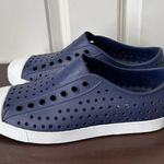 Native Jefferson Adult Shoes Unisex Regatta Blue/Shell White Photo 4
