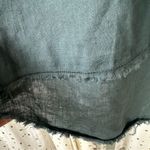 Wearables Belita Ruffle Split V Neck Linen Photo 3