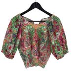 Cleobella WOMEN TOPS SHORT SLEEVE Aminah Color Panama Size Large Photo 1