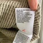 American Eagle AEO Waffle Thermal Split Hem Long Sleeve Shirt Medium Green Camo Photo 4