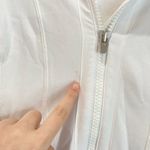 Athleta Fitted Victory Hoodie White Size XS Athletic Workout Jacket Photo 4