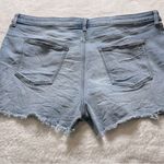 LC Lauren Conrad Blue Jean Shorts Relaxed Fit Photo 1