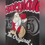 Disney Grumpy Top Authentic Black Tee Shirt Embroidered Sz Sm Disneyland Fantasy Photo 3