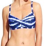 Athleta  Blue Tie Dye Del Mar Bikini Top Size 36 B/C or W-541 Medium Photo 0
