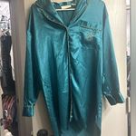 Victoria's Secret Vintage Gold Label Victoria’s Secret Button Up Shirt Dress Photo 0