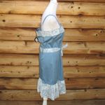Love moschino NWT Blue Lace Trim Dress Photo 2