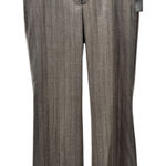Banana Republic  Jackson Wide Leg Wool Pants Womens Size‎ 10 Brown Slacks Photo 0