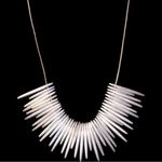 Silver spike style necklace! Super cute Photo 5