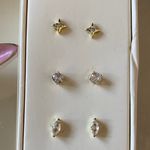 NWT Pink Star Jewelry Tray and Stud Set Photo 1