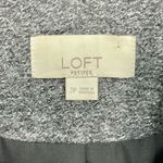 Loft Gray Tweed Blazer Wool Blend Lined Petites Sz 2P corpcore classiccore Photo 1