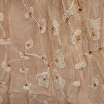 💕GOLD HAWK💕 100% Silk Camisole ~ Light Pink with Embroidered Flowers Medium Photo 4