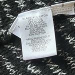 Loft Ann Taylor Cardigan Sweater Black White Stripe Small Photo 10