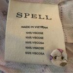 Spell Untamed Tunic Dress Lavender Bohemian Festival Witchy Folk Art Size Small Black Photo 11