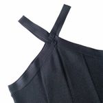 Wayne Rogers Vintage 90’s:  ❤︎ Strappy Ribbed Silk Top ❤︎ Cross Front Halter Neck Photo 1