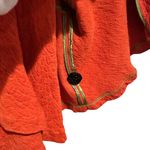 AN REN NY BOHO TEXTURED STRETCH BLAZER JACKET ORANGE Y2K
DRESS S Photo 3