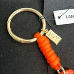 Lands' End  | Vibrant Orange Crab Keychain/Bag Charm Photo 3
