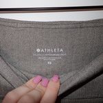 Athleta Delancey Herringbone Tight in Light Asphalt/Bright White size XS Photo 6