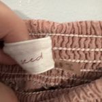 Mustard Seed Dusty Pink Strapless Asymmetrical Dress Size Small Cotton Bamboo Photo 6