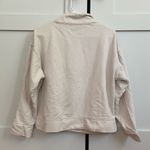 A New Day - white and gold quarter zip with pocket Photo 2