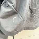 Zyia  Active Gray Drawstring Windbreaker. Size Large. NWT Photo 8