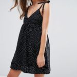 Skylar + Madison cream polka dot babydoll dress Photo 0