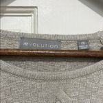 Evolution Women’s chunky cable knit cozy sweater by  tan size 2x Photo 1