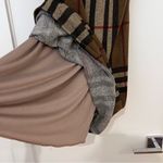 Plaid London Mini Dress Brown Size L Photo 6