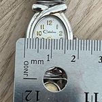 Catalina Ladies Watch Vintage Teardrop Stainless Stretch Bracelet Silver Dial Photo 3