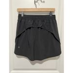Lululemon Hotty Hot High-Rise Skirt Black Size 8 Liner Athletic Reflective Logo Photo 1
