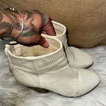Rag and Bone Classic Newbury Bootie in White Perforated Size:8 $495 MSRP Pre Owned Good Condition Some Wear and Rubbing Exactly as picture any above stated callouts are pictured Sold as is no refunds returns or cancellations Photo 6