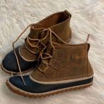 Sorel  Boots size 6 BNWOT waterproof boots very cute color black and brown Photo 0