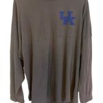 Vintage University of Kentucky weathered long sleeve crew neck XL gray blue Photo 0