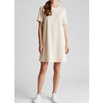 Sézane  Selena Mini Shirt Dress, Cream, Medium Photo 3