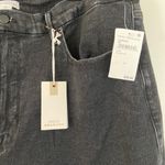 Good American NWT  Good Legs Ultimate Skinny Sculpting Black Jeans Size24 Raw Hem Photo 2